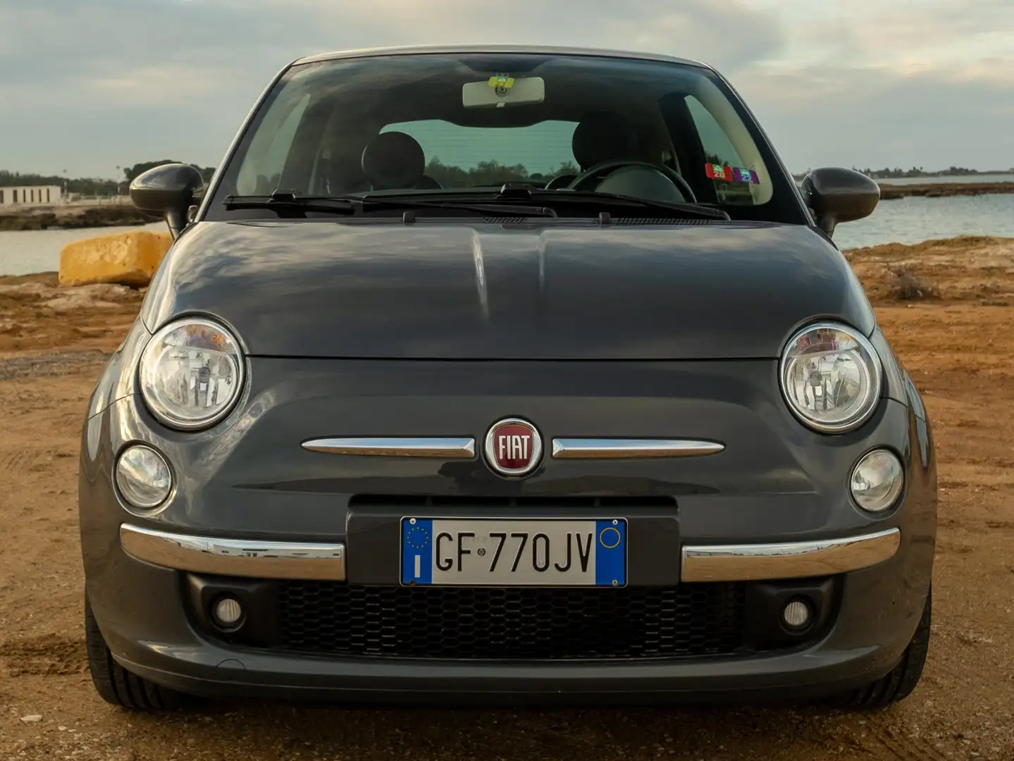 Fiat 500 500 III 1.2 Lounge 69cv Grigio - 1