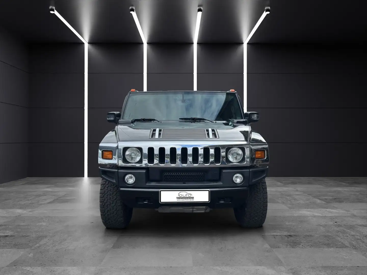 HUMMER H2 6,0 V8/Leder/Navi/Roof/Bose/SHZ/Hängermode Černá - 2