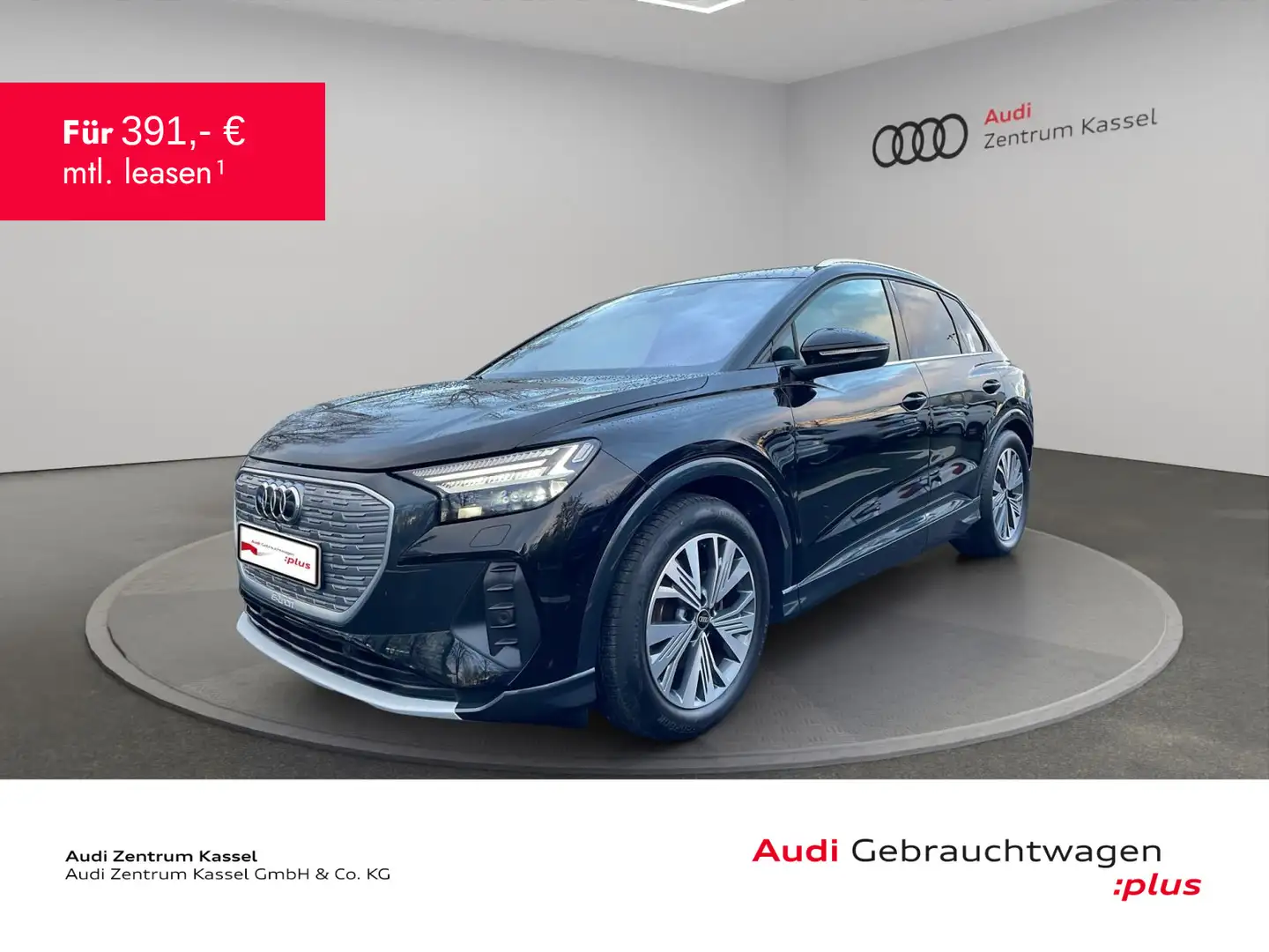 Audi Q4 e-tron Q4 35 e-tron Matrix Pano HuD Kamera Teilleder Zwart - 1
