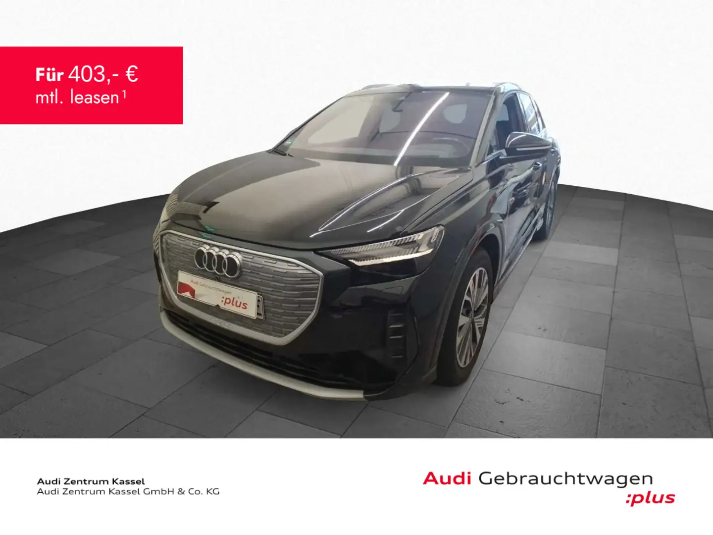 Audi Q4 e-tron Q4 35 e-tron Matrix Pano HuD Kamera Teilleder Schwarz - 1