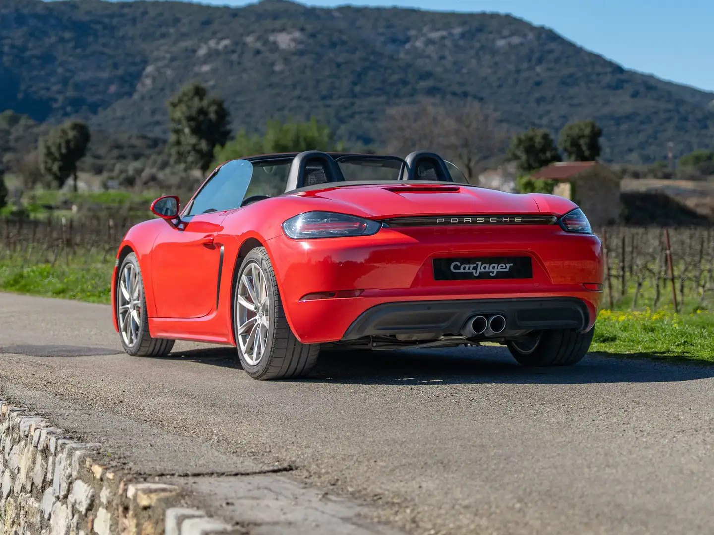 Porsche Boxster 718 2.5i S 350 ch PDK Rouge - 2