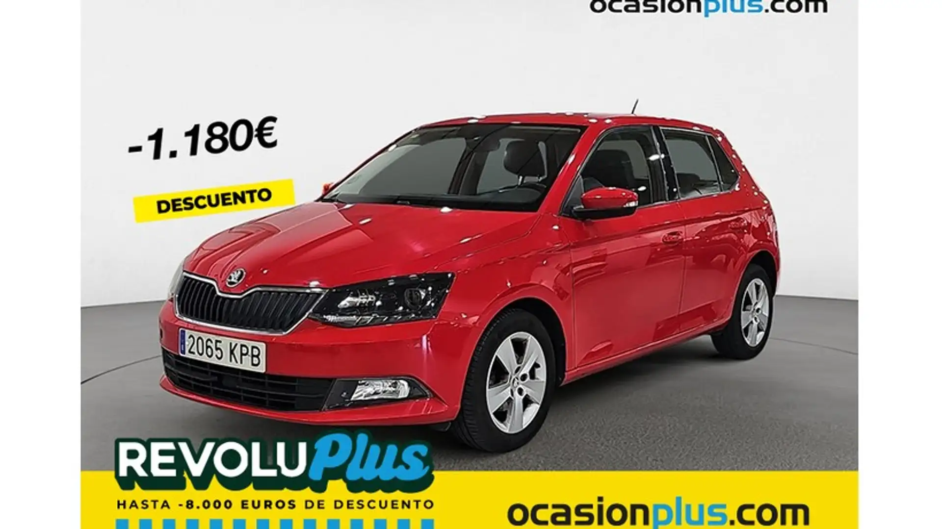 Skoda Fabia 1.0 TSI Like 70kW Rojo - 1