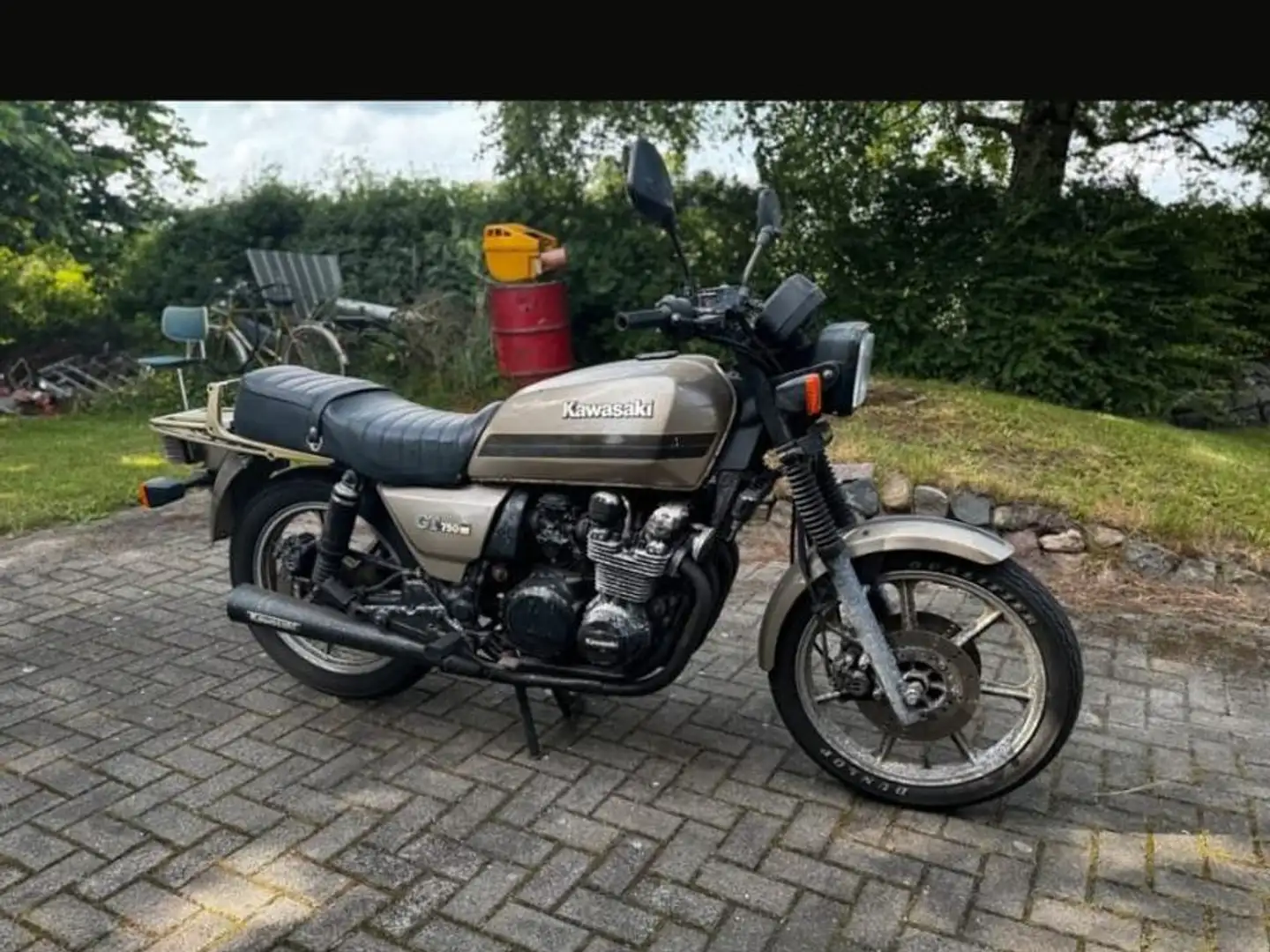 Kawasaki GT 750 Goud - 1