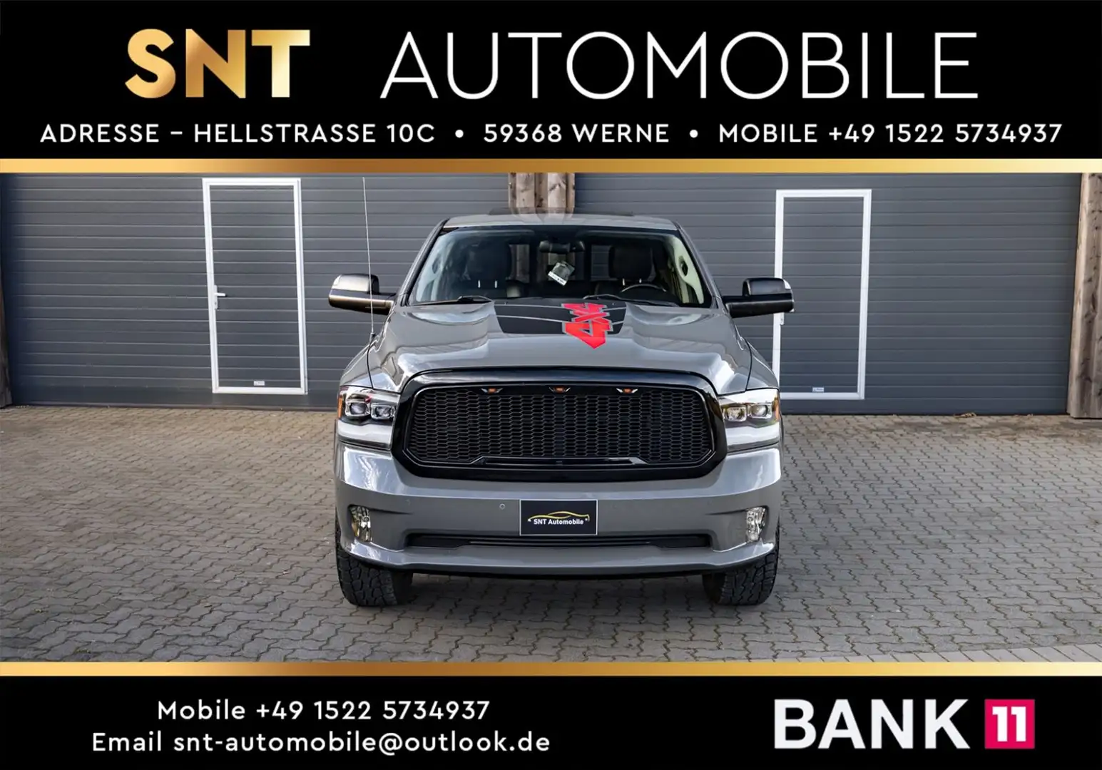 Dodge RAM 1500 QUAD CAB 4X4 VOLL VOLL Grau - 2