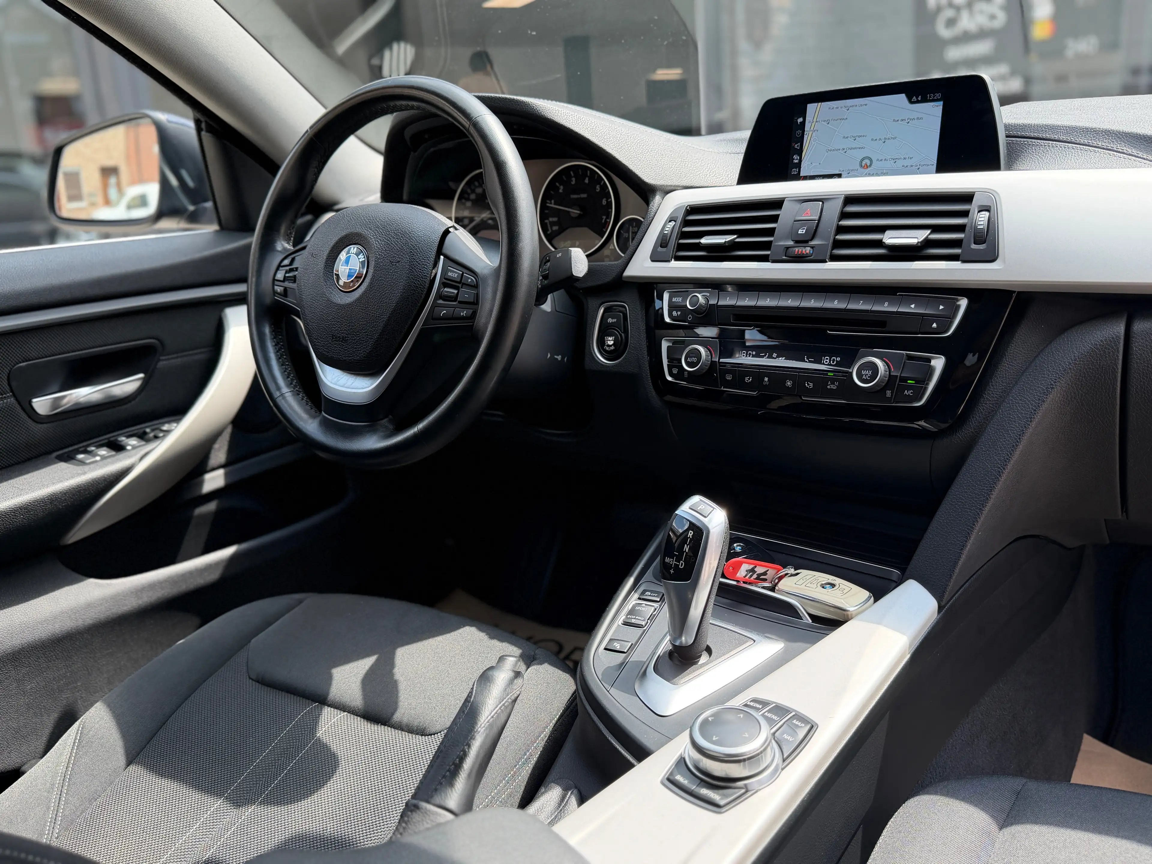 BMW 418 Gran Coupé 418iA Sport Edition -BOITE AUTOMATIQUE- NAVIGATION - CAMERA - CRUISE- LED- BI-XENON- GARANTIE 12 MOIS — photo 12