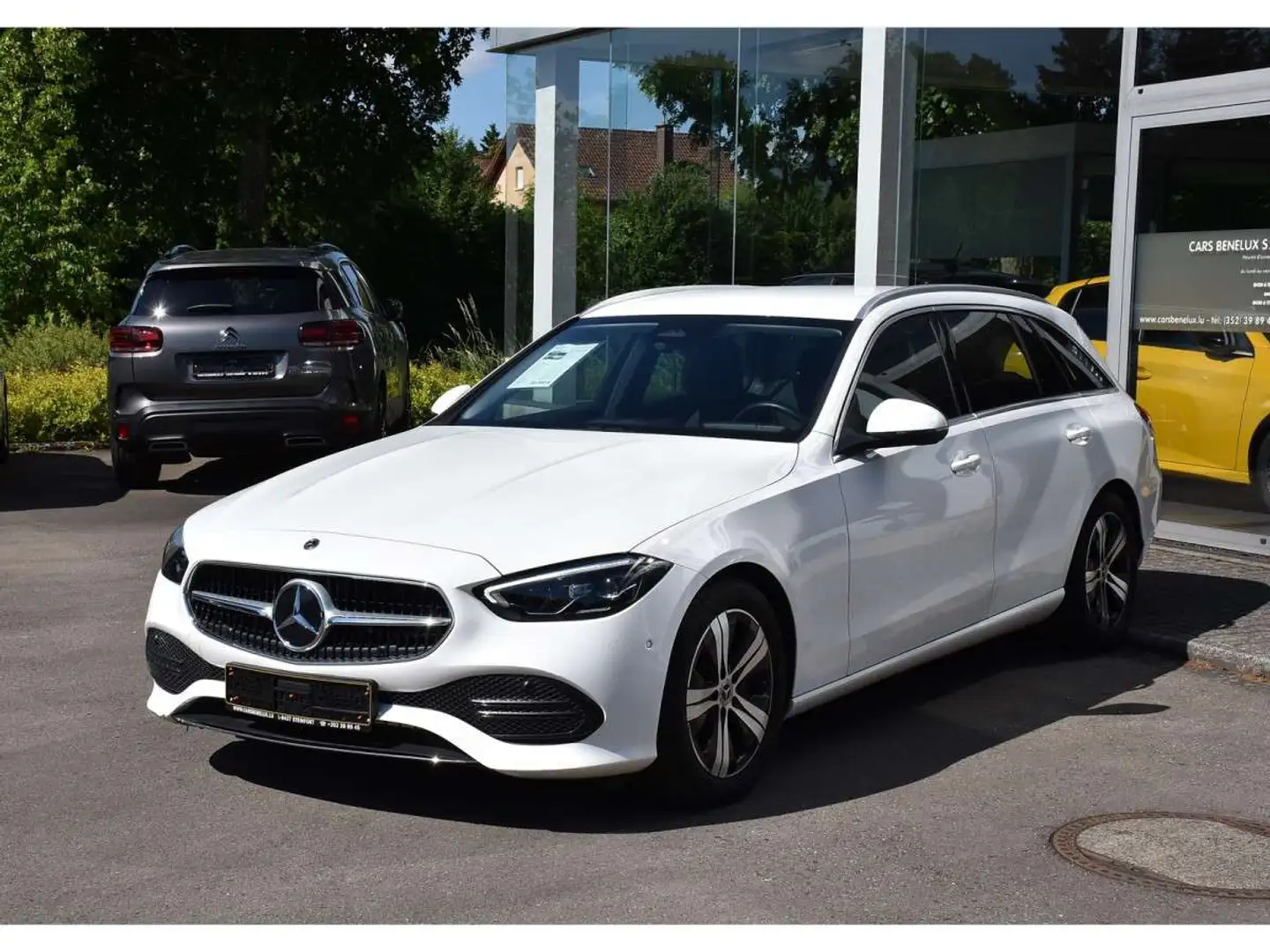 Mercedes-Benz C 200 CDI Break Avantgarde 9G-Tronic GPS CAM LANE 1 MAI Blanc - 2