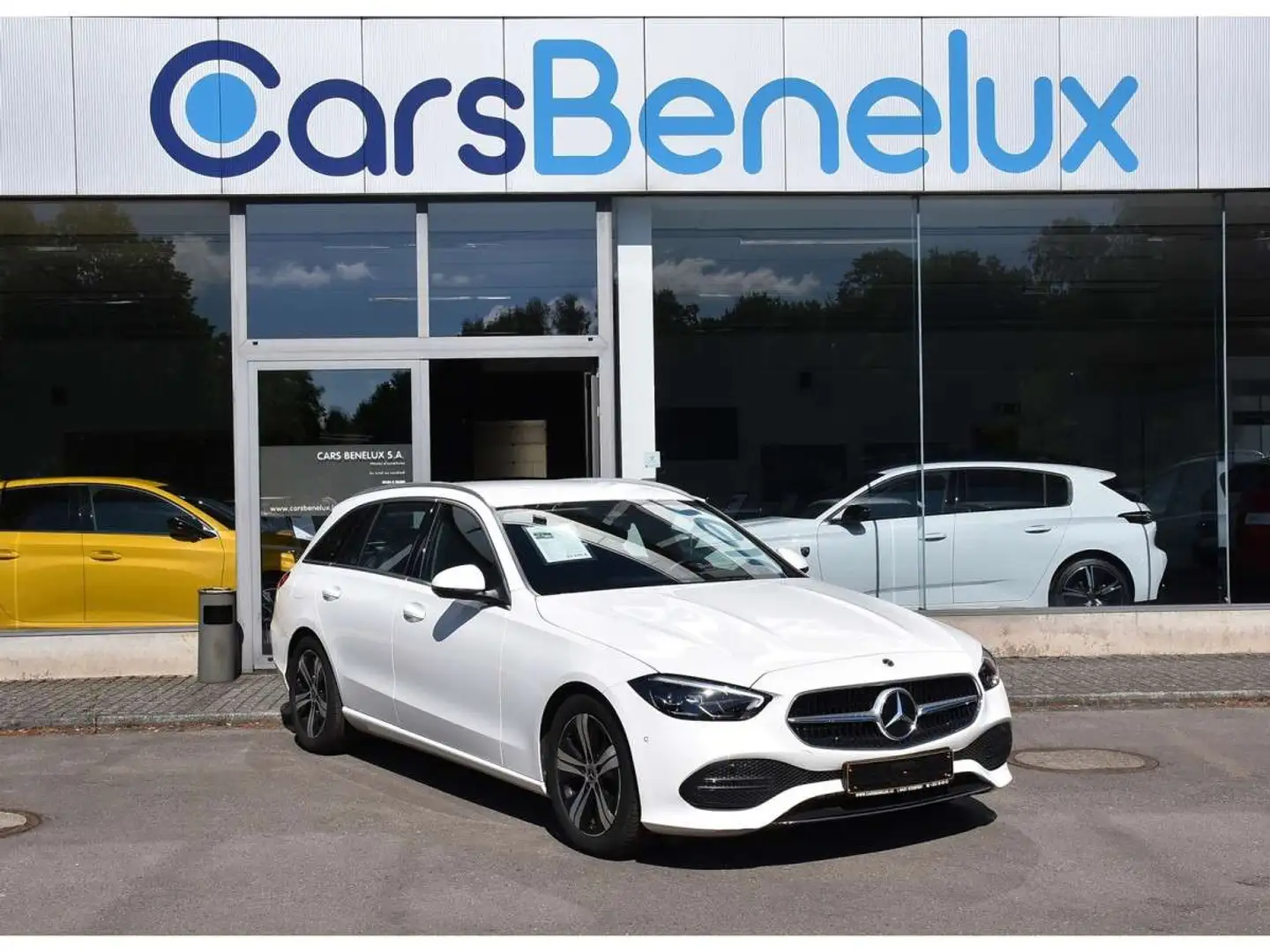 Mercedes-Benz C 200 CDI Break Avantgarde 9G-Tronic GPS CAM LANE 1 MAI Blanc - 1