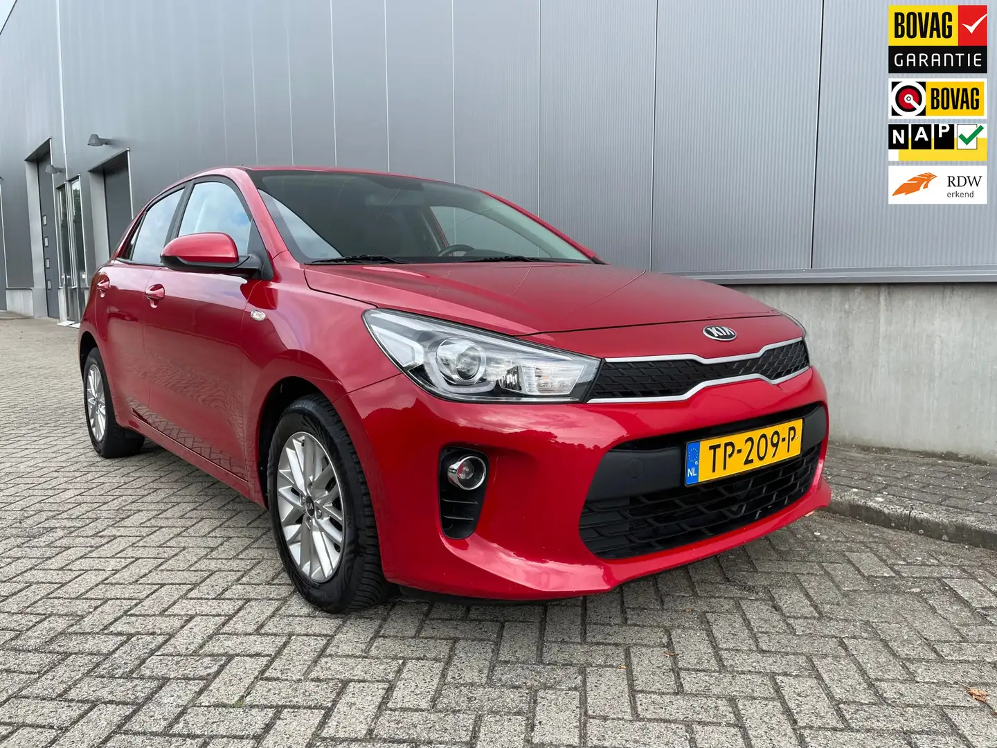 Kia Rio 1.0 TGDI Design Edition Navigatie / Camera Rood - 1