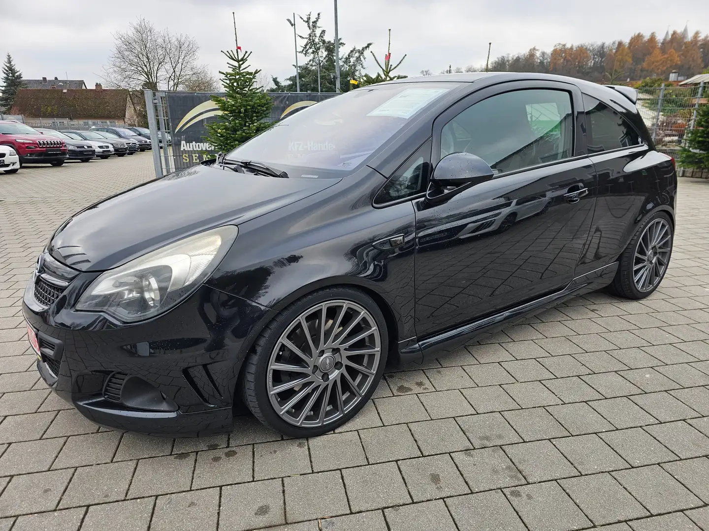 Opel Corsa OPC / Black Edition / BROCK / TÜV neu Noir - 1