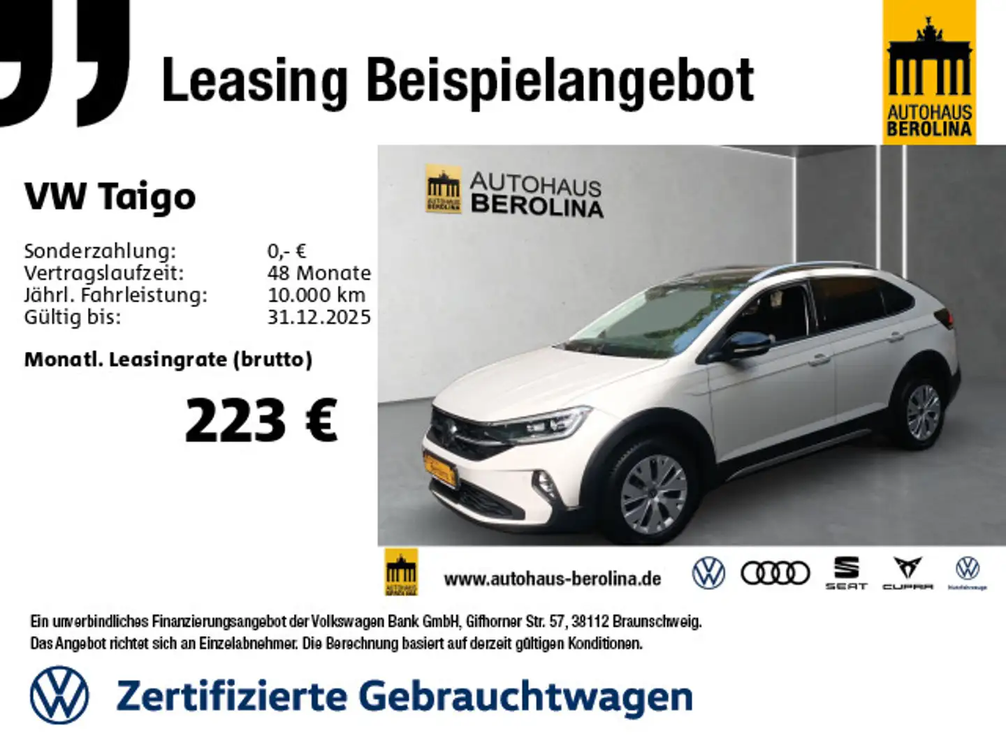 Volkswagen Taigo 1.0 TSI Style DSG *NAV*App-Connect*SHZ* Grau - 1
