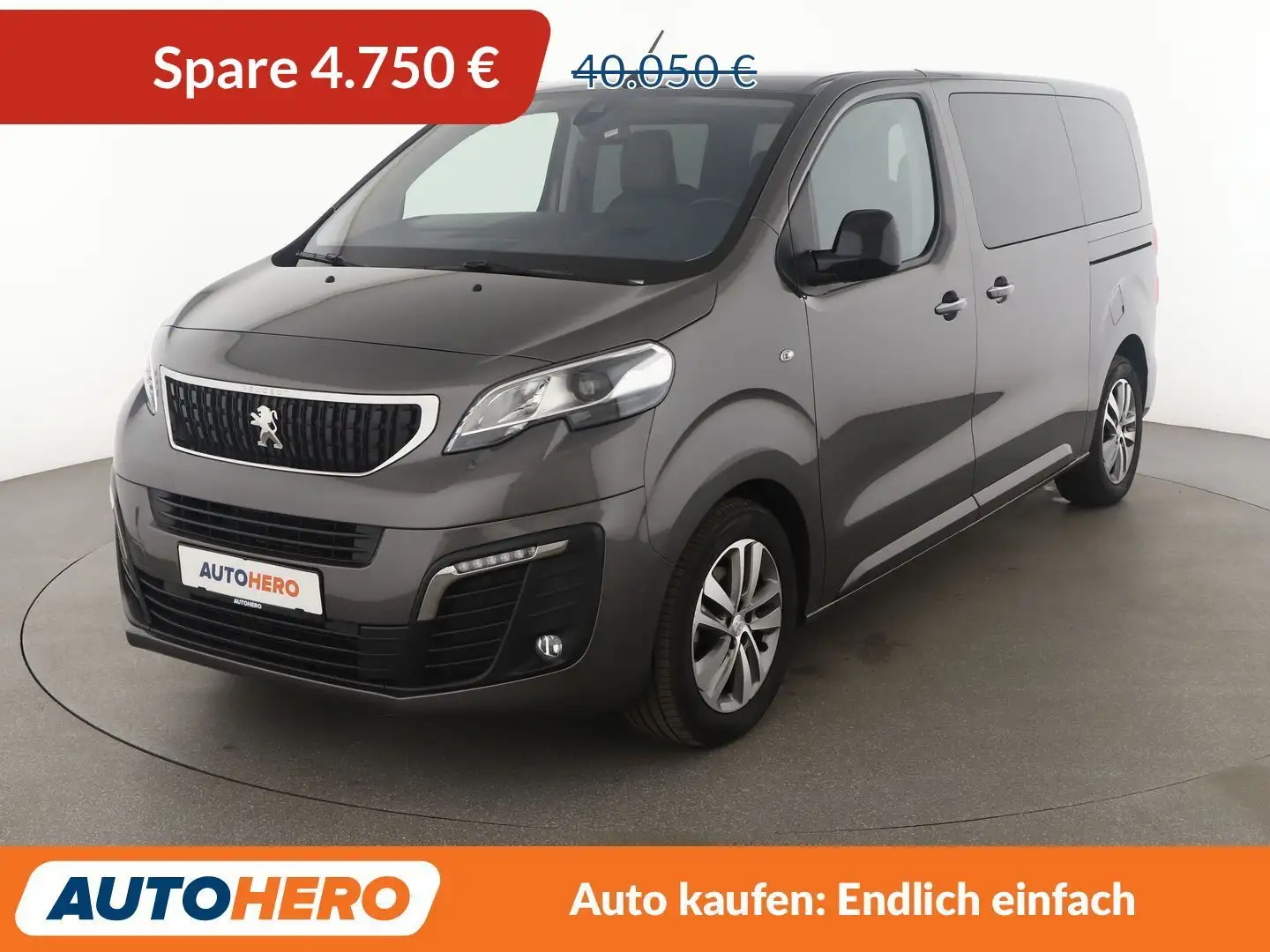 Peugeot Expert 2.0 Blue-HDi Business VIP L2 Aut.*NAVI*XENON*CAM* Grau - 1