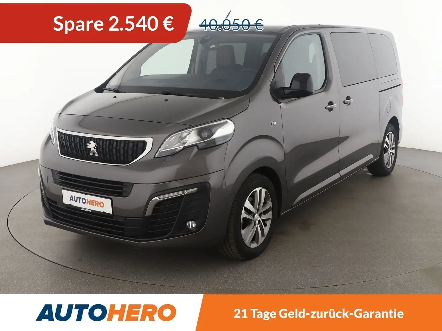 Peugeot Expert 2.0 Blue-HDi Business VIP L2 Aut.*NAVI*XENON*CAM* Grau - 1