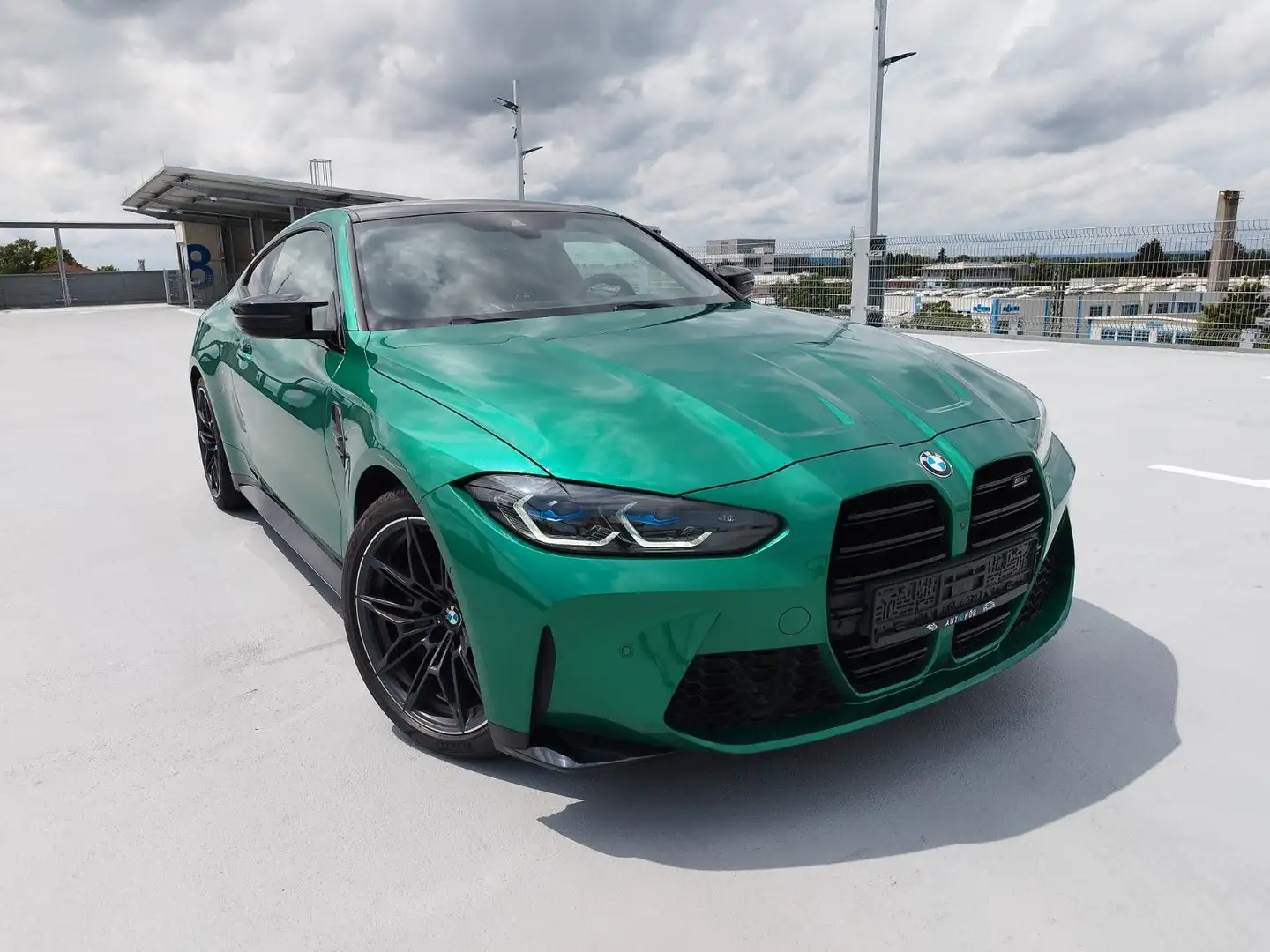 BMW M4 Coupe Comp/CarbonSitz/H&K/360°/Laser/NP119` Zelená - 1