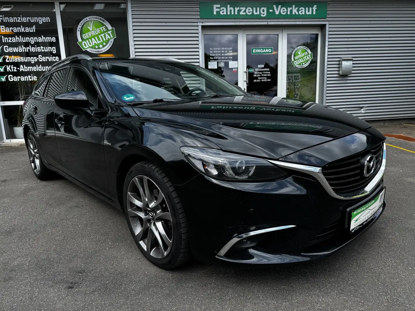 Mazda 6 Sports-Line*AHK*Matrix*Rückfahrkamera*BOSE* Schwarz - 2