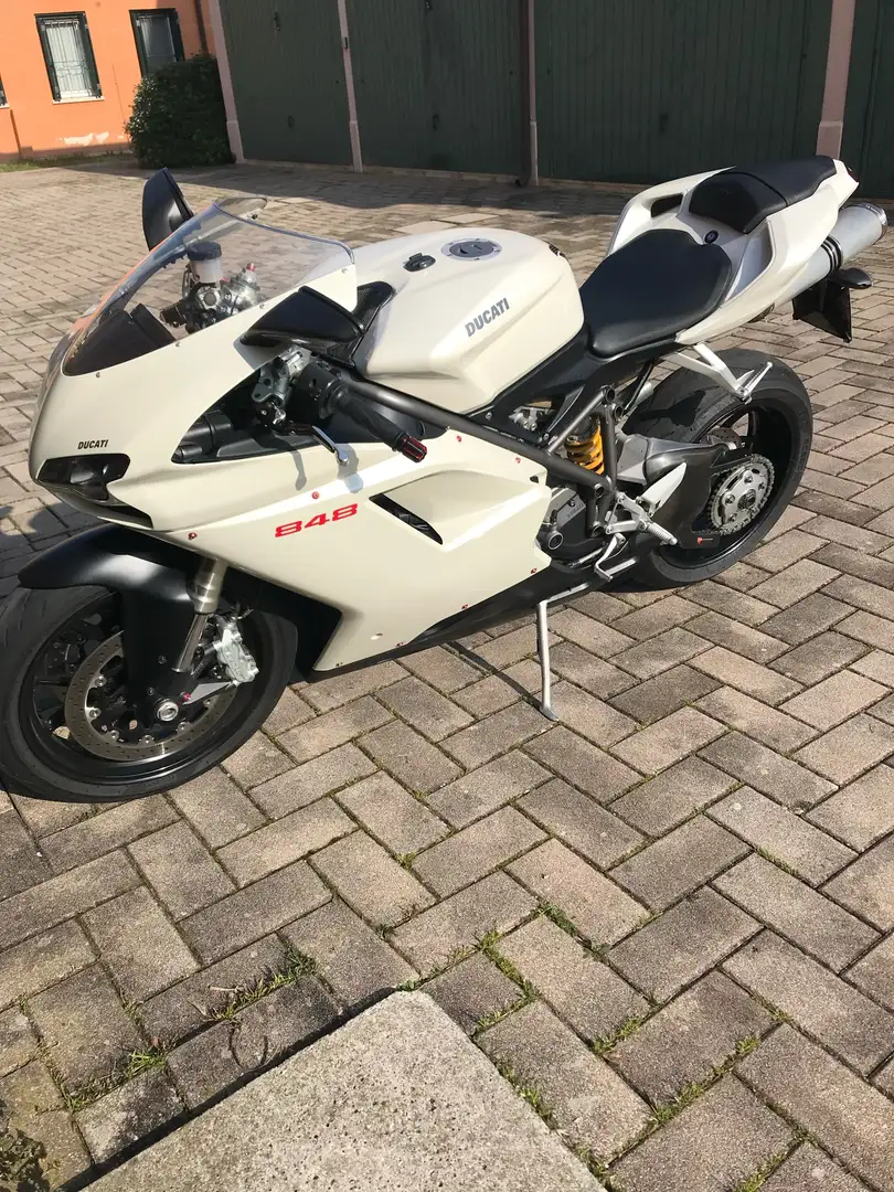 Ducati 848 White - 1