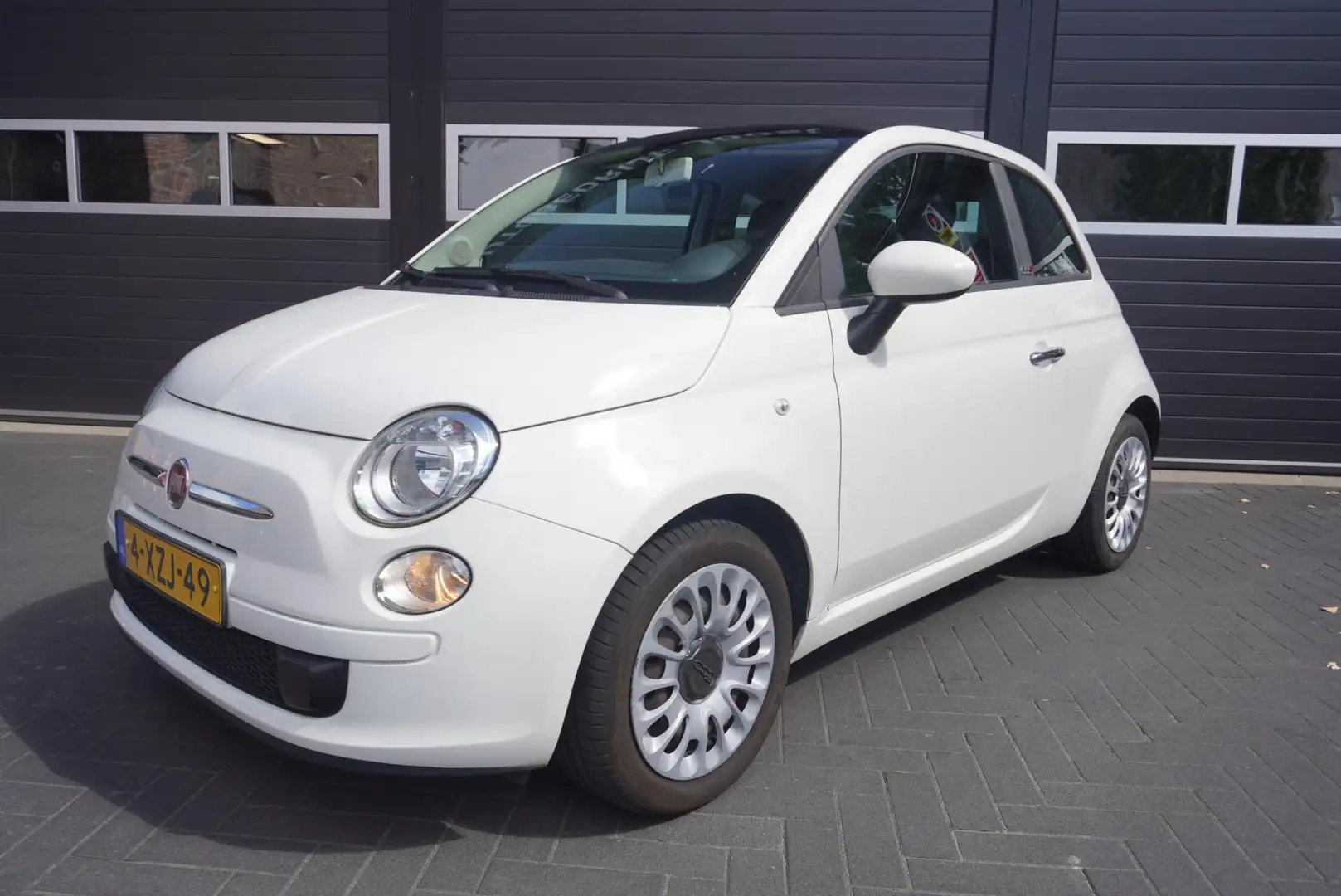Fiat 500C 1.0 TwinAir Pop Airco/Parkeersensor achter Blanc - 1