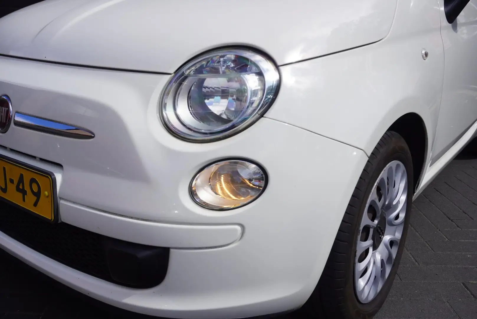 Fiat 500C 1.0 TwinAir Pop Airco/Parkeersensor achter Blanc - 2