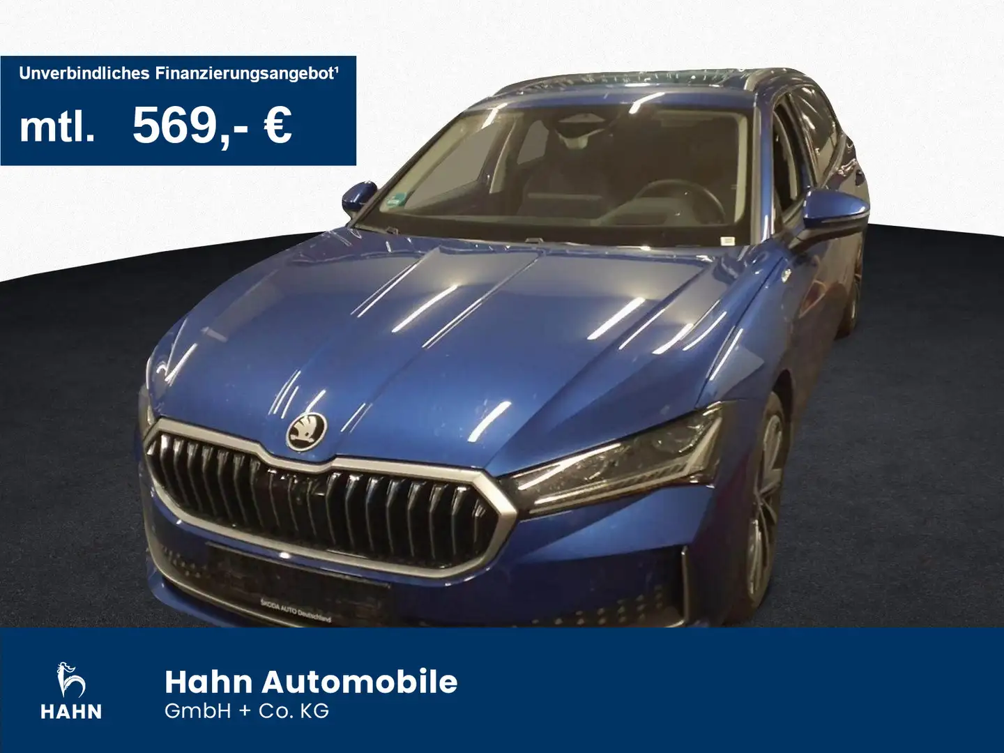 Skoda Superb Combi 1.5TSI iV DSG L&K Matrix Pano DCC Blau - 1