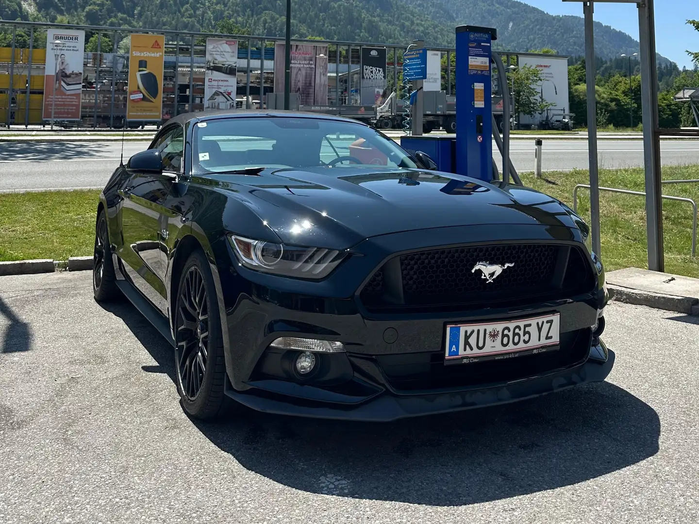 Ford Mustang Mustang 5,0 Ti-VCT V8 GT Cabrio Aut. GT Schwarz - 1