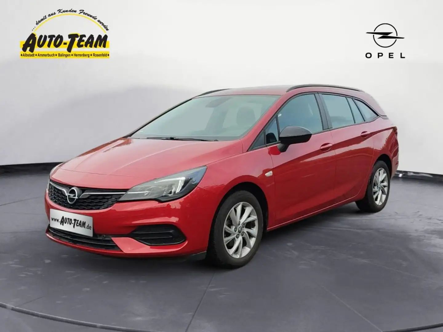 Opel Astra 1.2 Turbo Start/Stop Sports Tourer Edition Rouge - 1