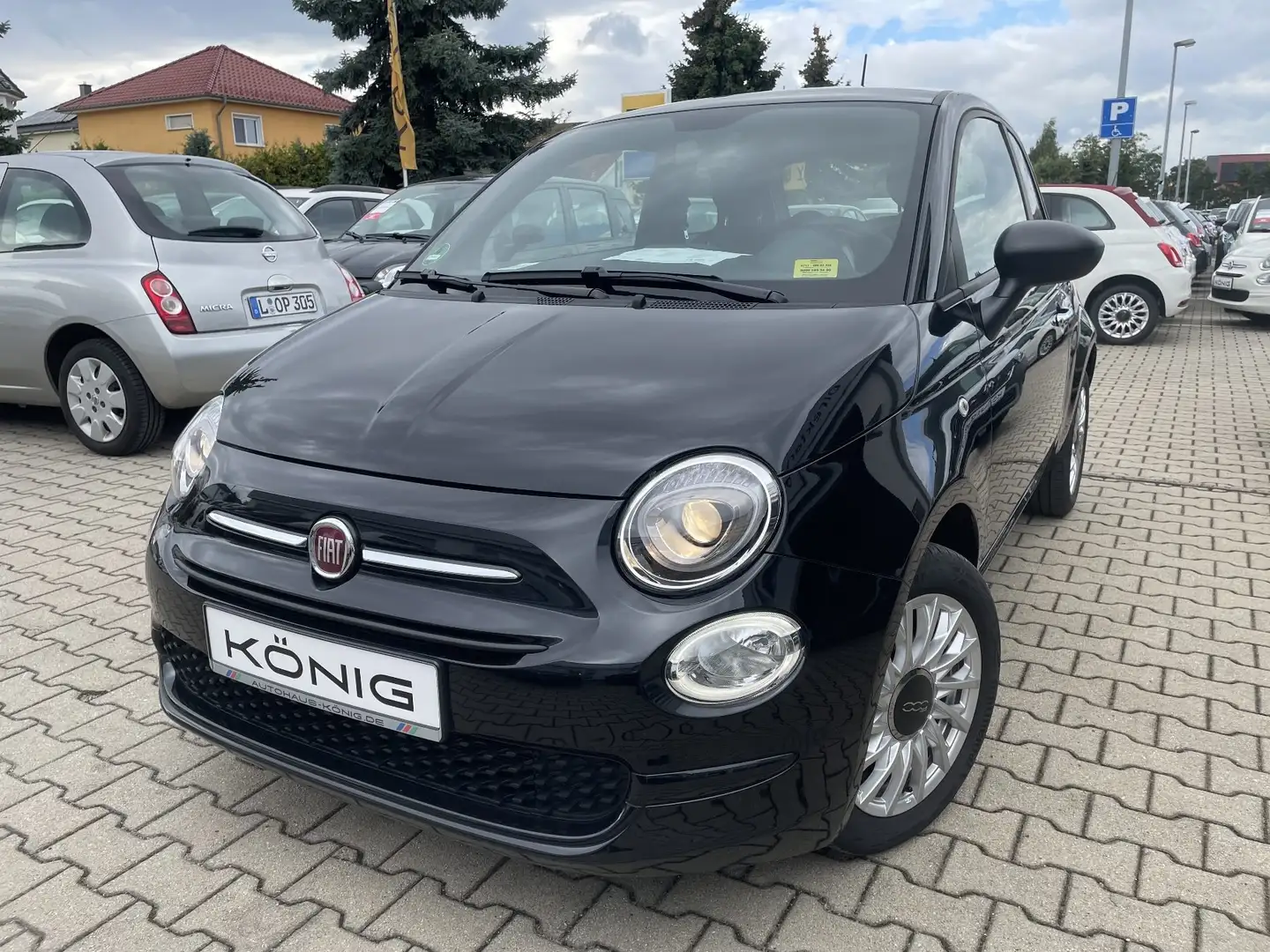 Fiat 500 GSE Klima & Sound Schwarz - 1