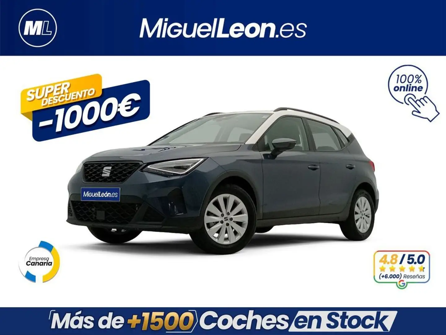 SEAT Arona 1.0 TSI 81kW (110CV) Style XL Edition Grau - 1