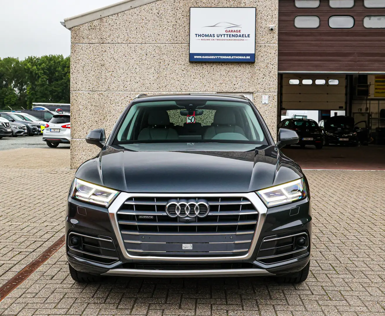 Audi Q5 QUATTRO*LEDER*STUUR+ZETELVERWARMING*NIEUWSTAAT* Gris - 2