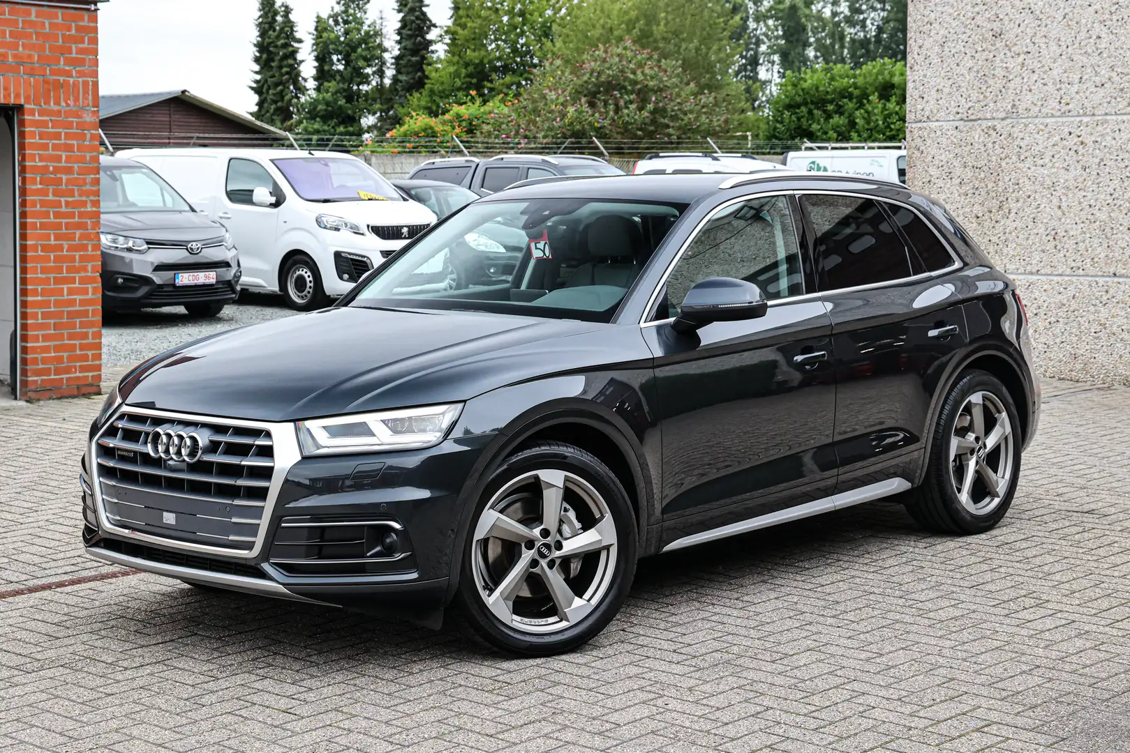Audi Q5 QUATTRO*LEDER*STUUR+ZETELVERWARMING*NIEUWSTAAT* Gris - 1