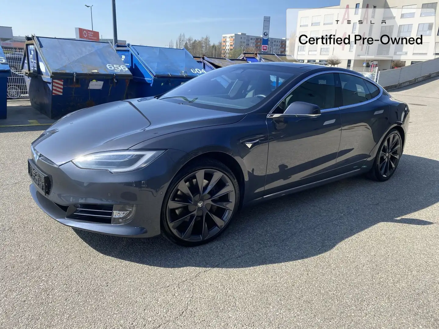 Tesla Model S 2018 Model S 75D Grau - 1