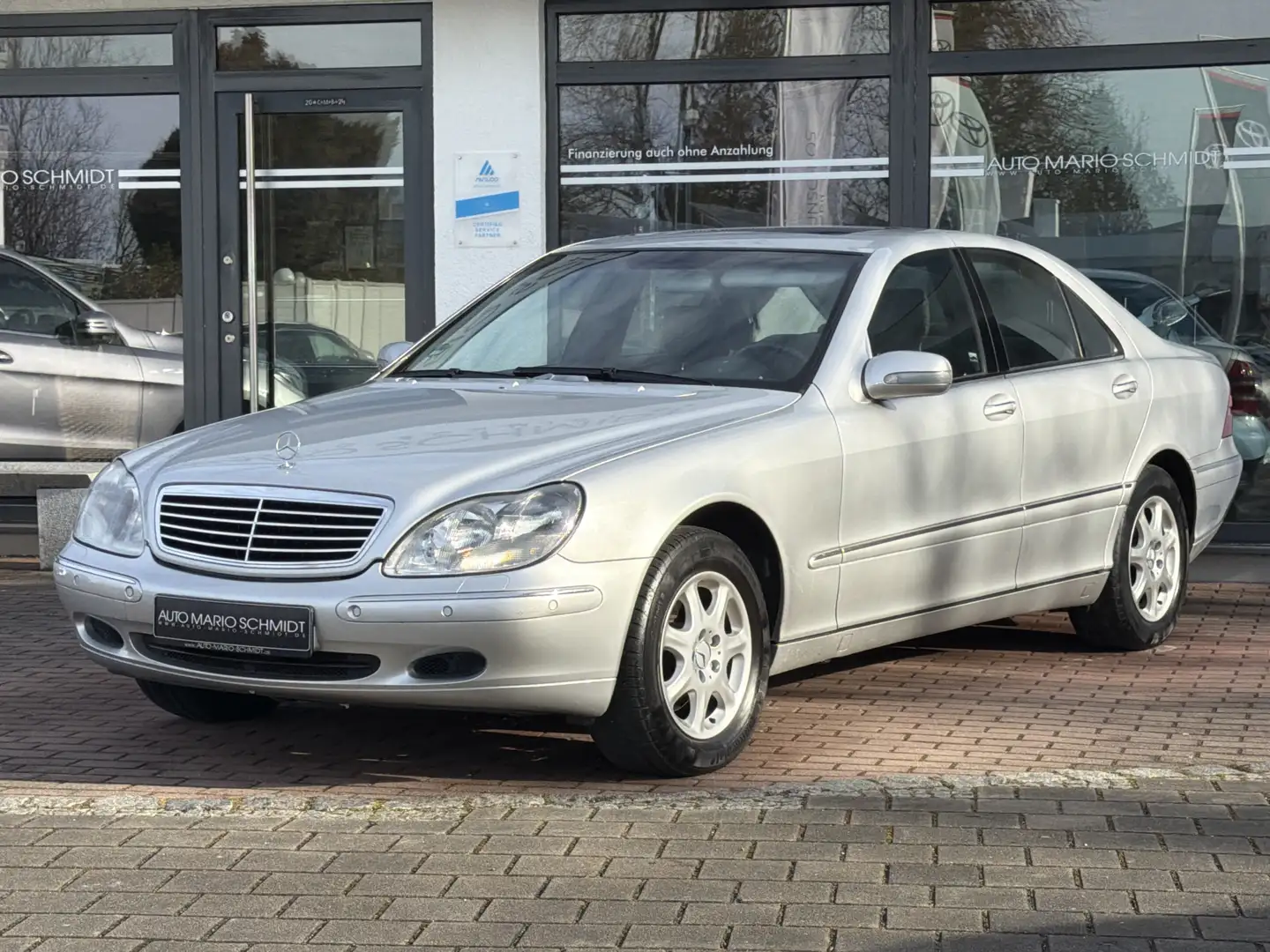 Mercedes-Benz S 320 Leder*Navi-Comand*SHD*PTS*Sitzheizung*2.Hd Argent - 2
