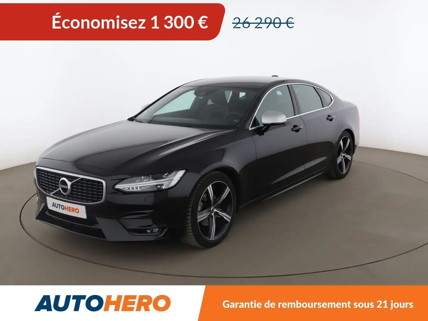 Volvo S90 2.0 D4 AdBlue R-Design Geartronic 8 Schwarz - 1
