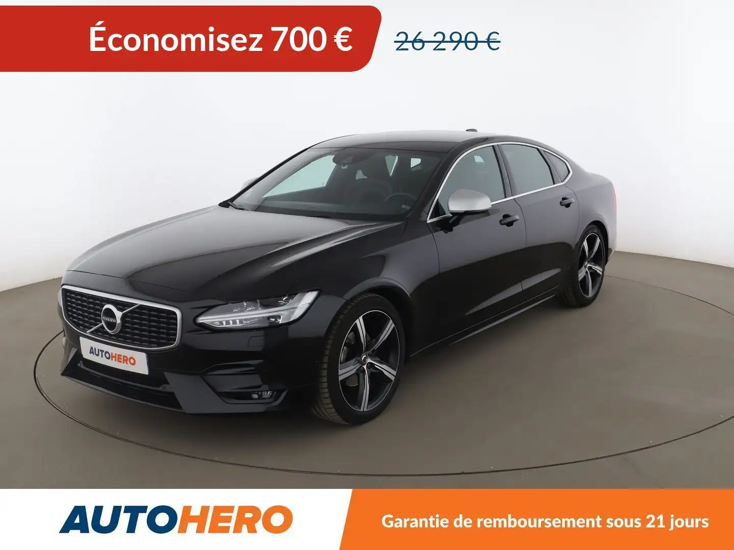 Volvo S90 2.0 D4 AdBlue R-Design Geartronic 8 Černá - 1