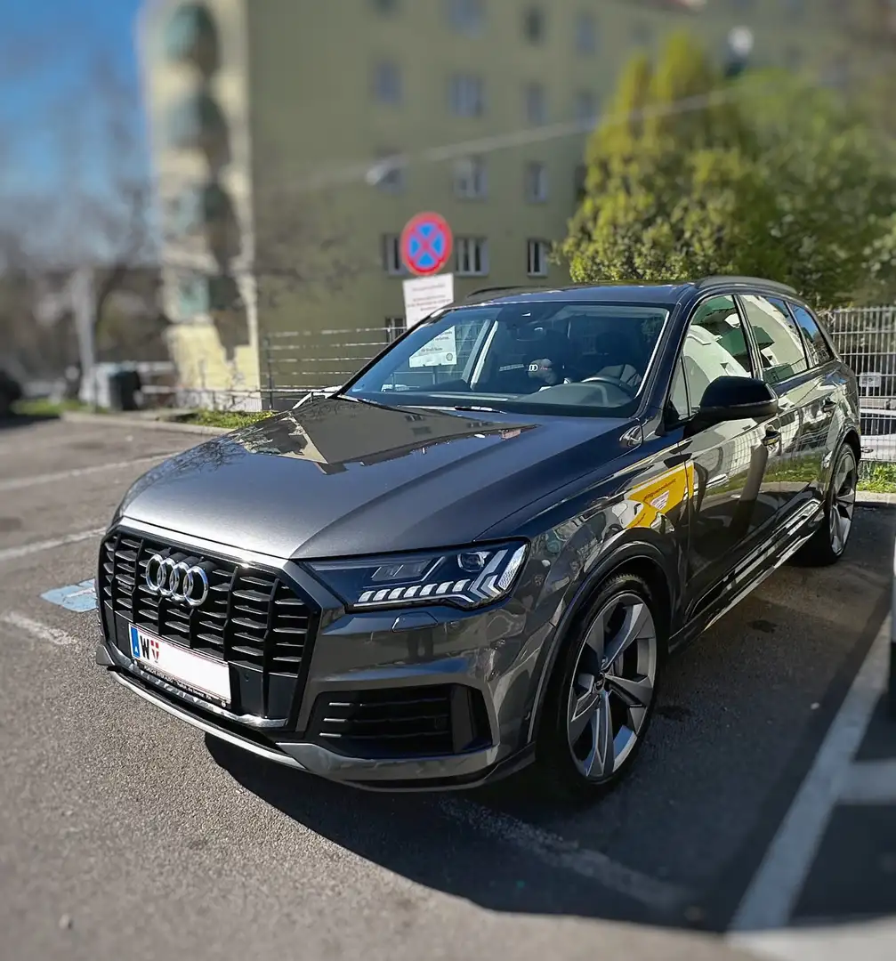 Audi Q7 55 TFSI e | Luft | Matrix | Panorama | Top Zustand | 22 Zoll | B&O Sound Grau - 1
