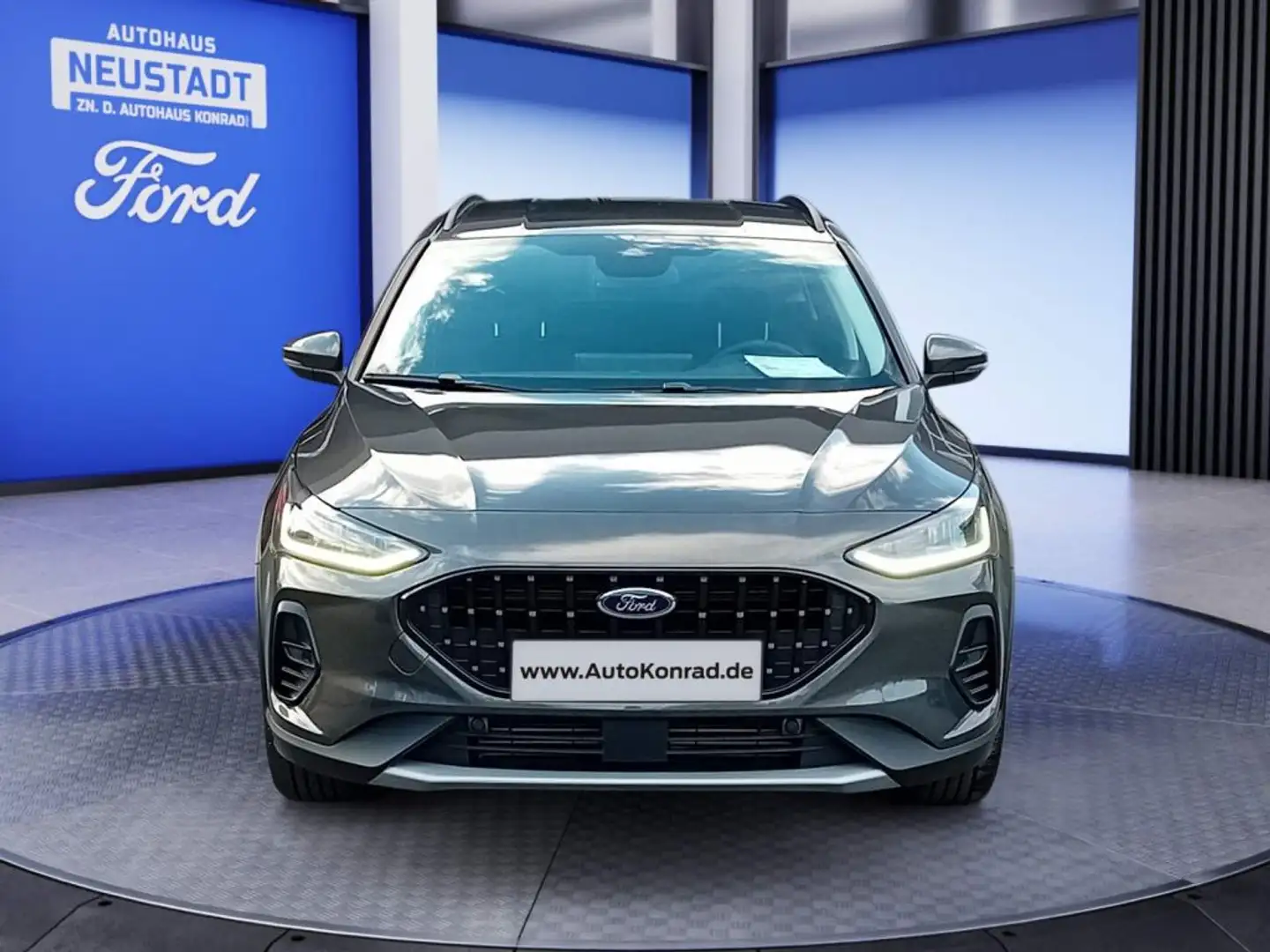 Ford Focus Turnier 1.0  MHEV Aut. ACTIVE X *FahrAs.Pk*WinterP Gris - 2