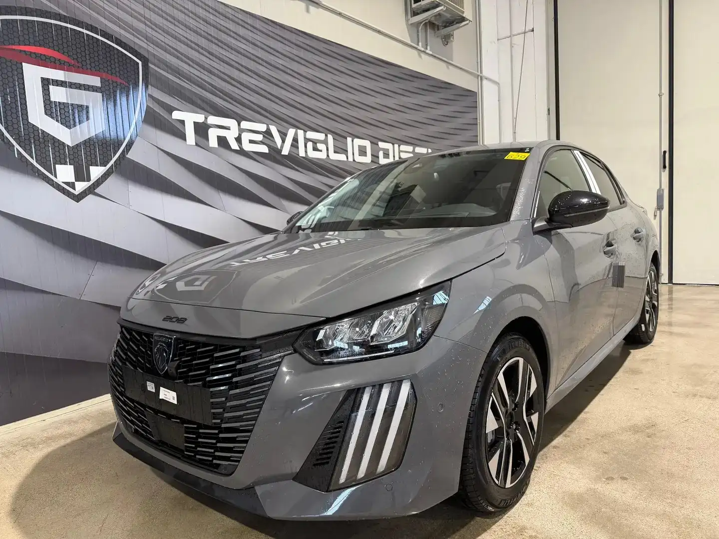 Peugeot 208 1.2 puretech Allure 100cv KM ZERO PRONTA CONSEGNA Gris - 1