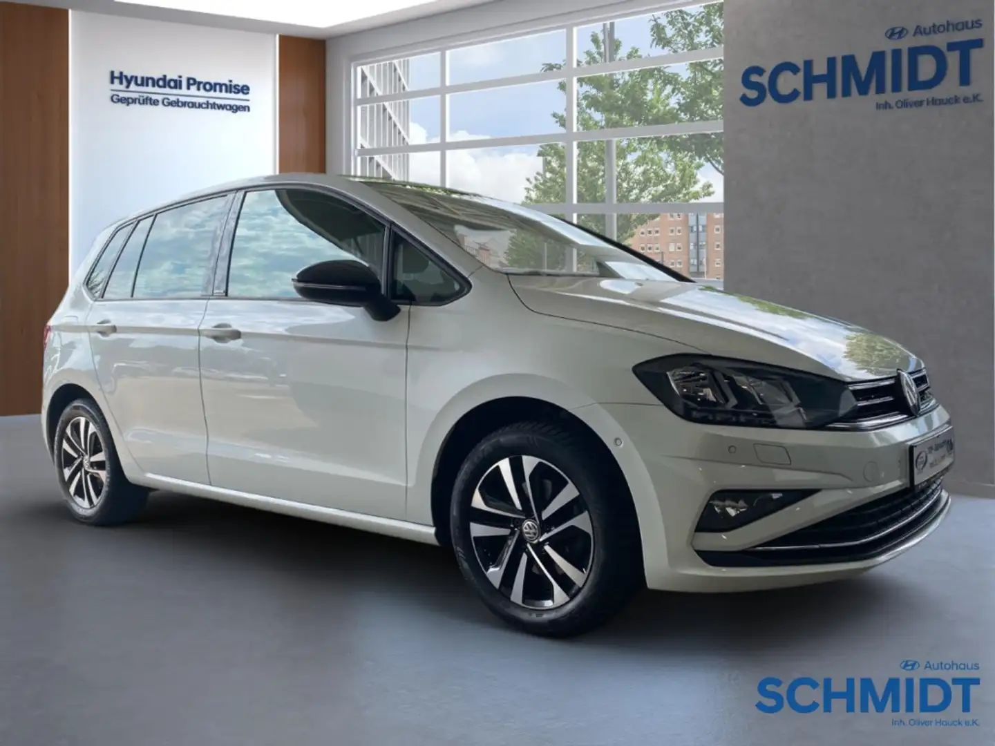 Volkswagen Golf Sportsvan VII IQ.DRIVE 1.5 TSI ACT DSG PDC vo.+hi.ACC 2-Zone Blanco - 2