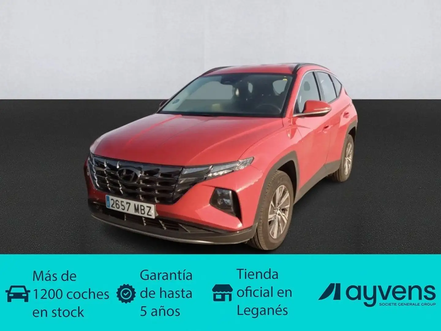 Hyundai TUCSON 1.6 TGDI HEV Maxx AT Rojo - 1