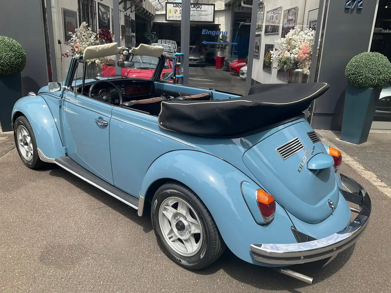 Volkswagen Käfer 1302 Cabriolet Original-Auslieferungsfarbe Solex-Doppelvergaser, Ölkühler, Sportsitze, H-Kennz. + Zustandsbericht, foto 11