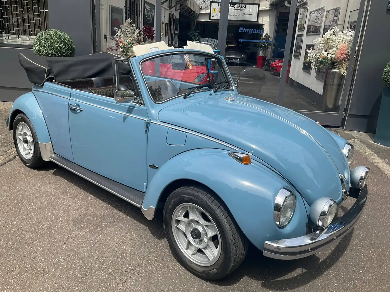 Volkswagen Käfer 1302 Cabriolet Original-Auslieferungsfarbe Solex-Doppelvergaser, Ölkühler, Sportsitze, H-Kennz. + Zustandsbericht, foto 12
