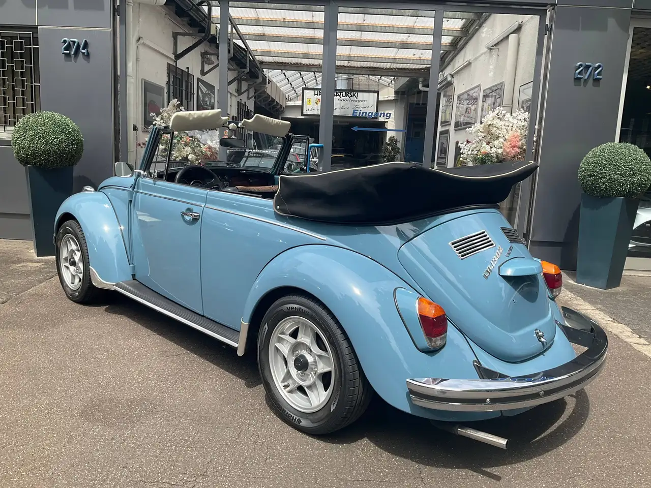 Volkswagen Käfer 1302 Cabriolet Original-Auslieferungsfarbe Solex-Doppelvergaser, Ölkühler, Sportsitze, H-Kennz. + Zustandsbericht, foto 10