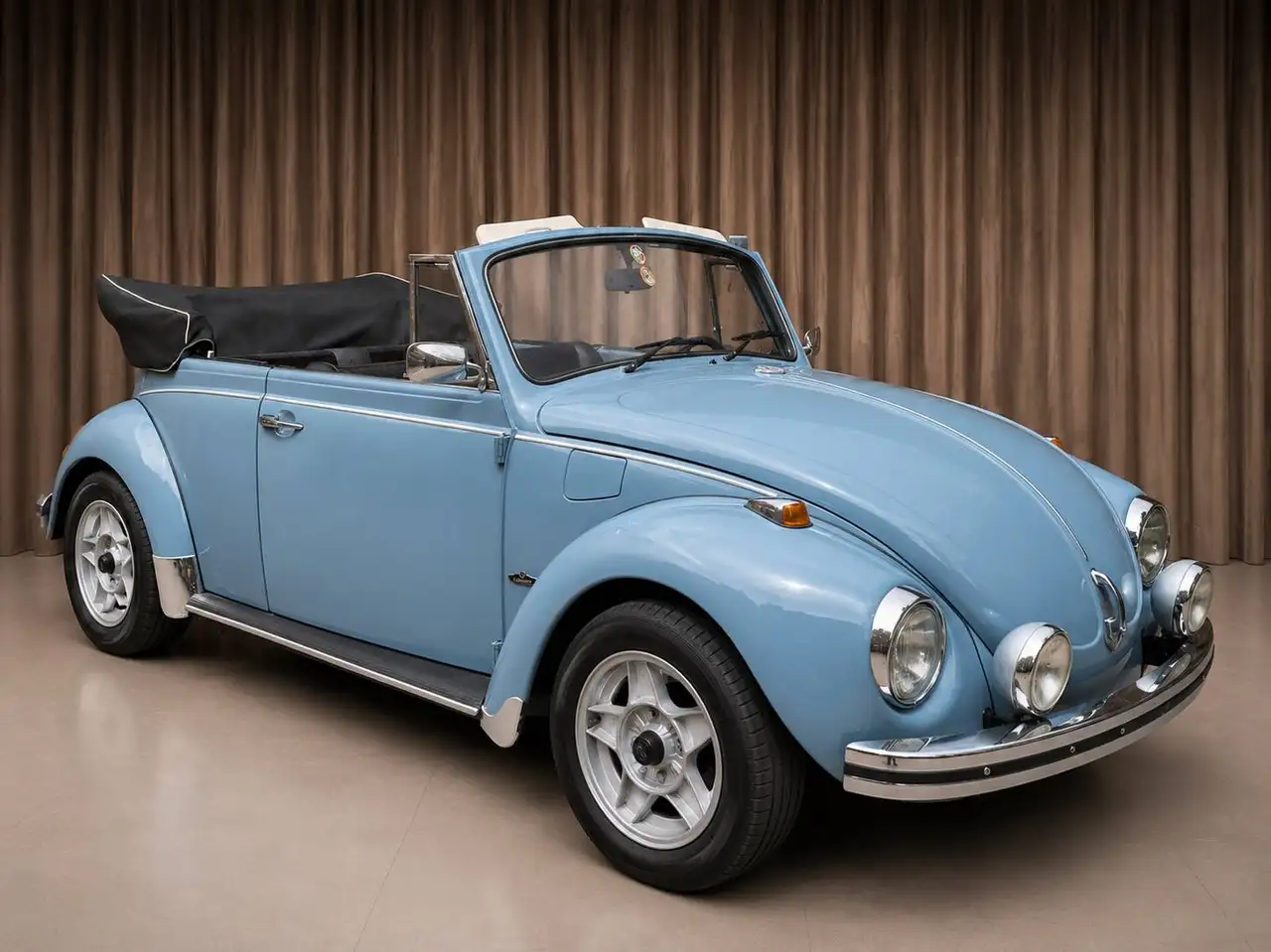 Volkswagen Käfer 1302 Cabriolet Original-Auslieferungsfarbe Solex-Doppelvergaser, Ölkühler, Sportsitze, H-Kennz. + Zustandsbericht, foto 5