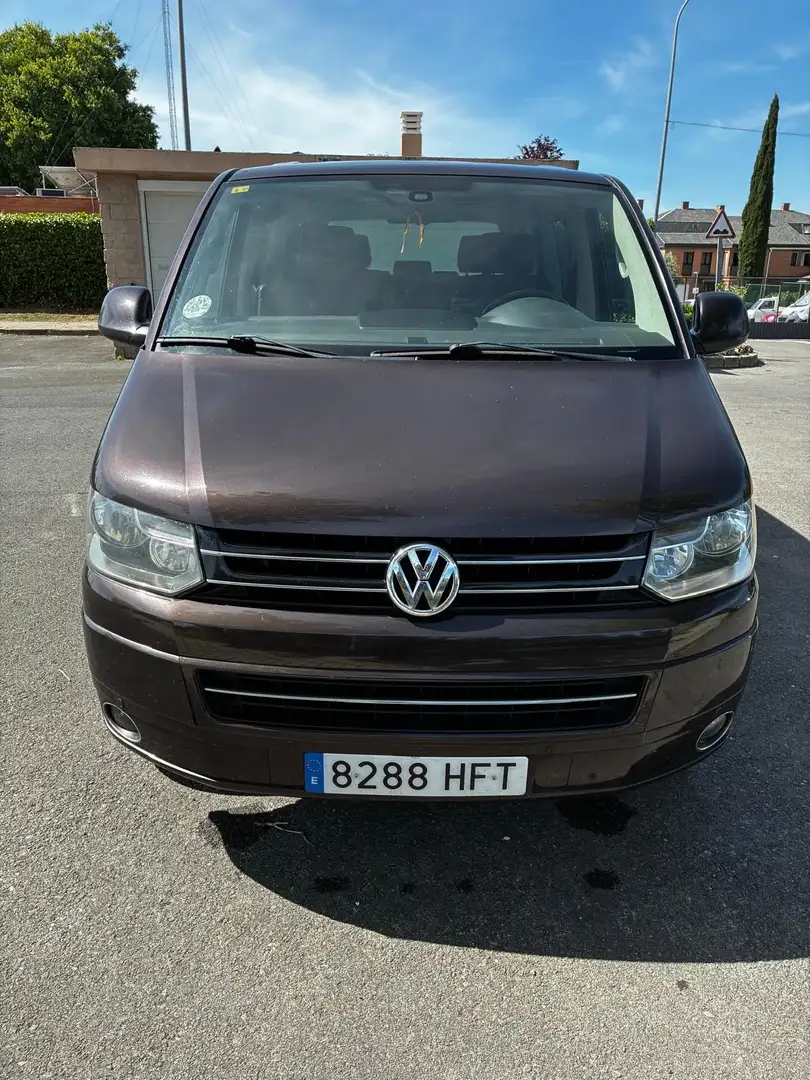 Volkswagen T6 Multivan 2.0 TDI 180 CV Highline 4Motion Marrón - 2