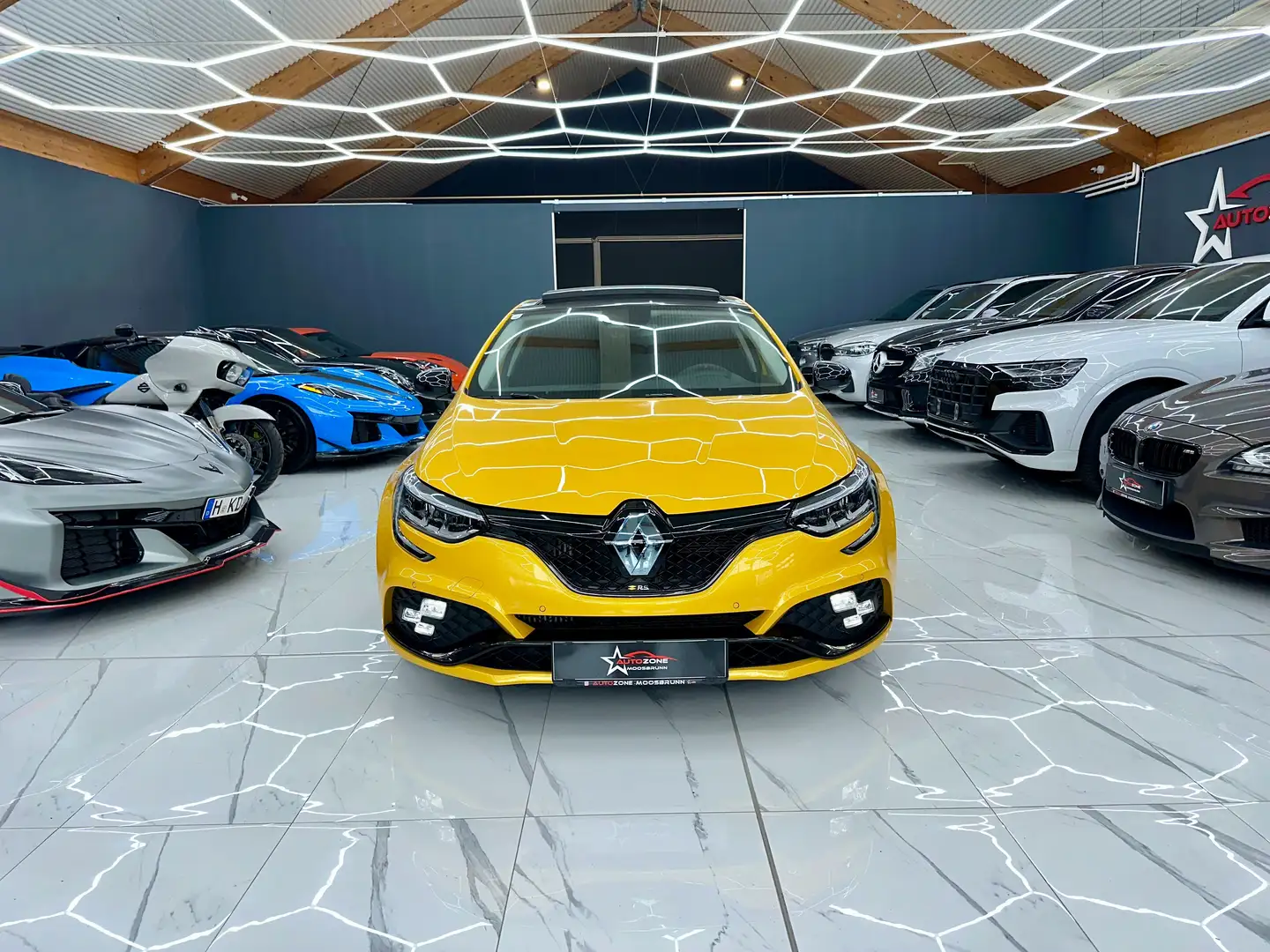 Renault Megane R.S. Panoramadach / 8 Fach bereift Gelb - 2