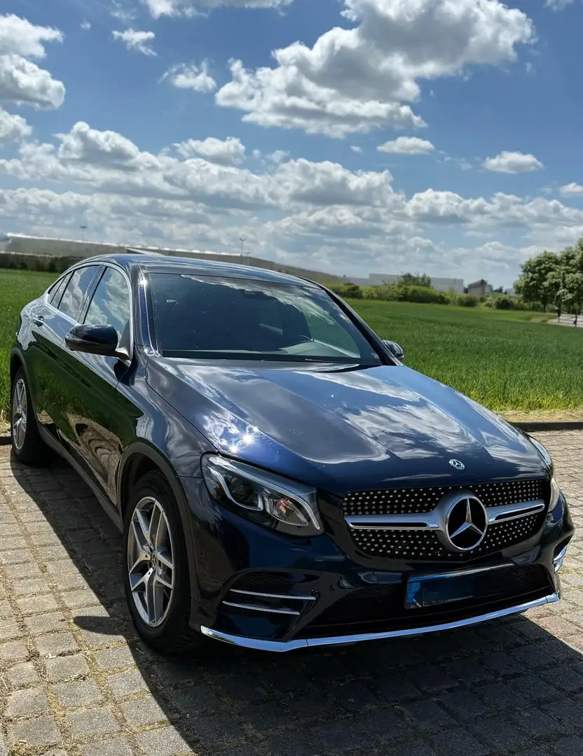 Mercedes-Benz GLC 250 Coupe 4Matic 9G-TRONIC AMG-LINE, BURMESTER , AHK Blau - 1