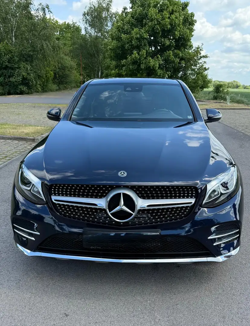Mercedes-Benz GLC 250 Coupe 4Matic 9G-TRONIC AMG-LINE, BURMESTER , AHK Blau - 2