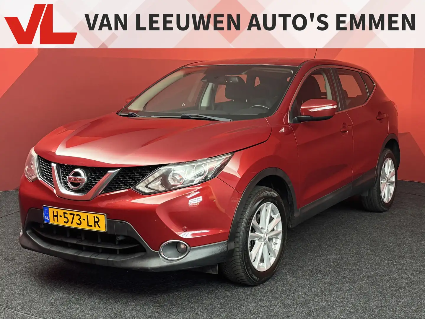 Nissan Qashqai 1.2 Acenta | Lees Tekst | Zo Mee | Read Text Rouge - 1