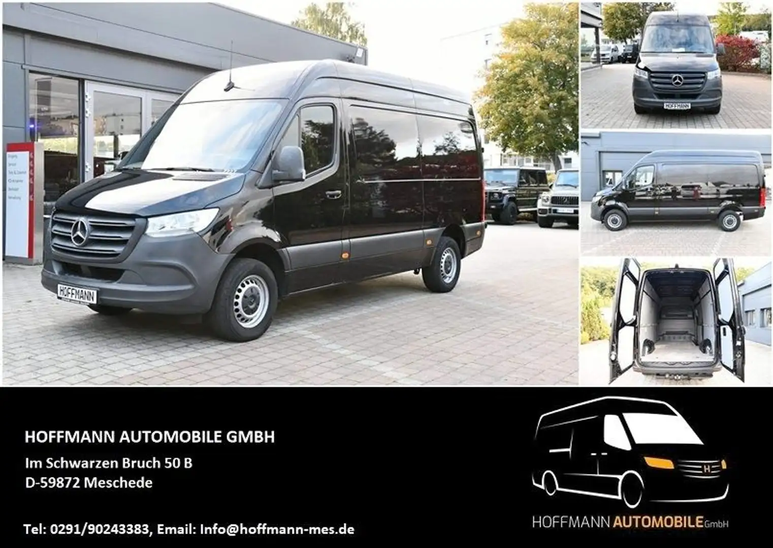 Mercedes-Benz Sprinter Kasten L2H2 RWD 316 CDI Kamera Autom. Schwarz - 1