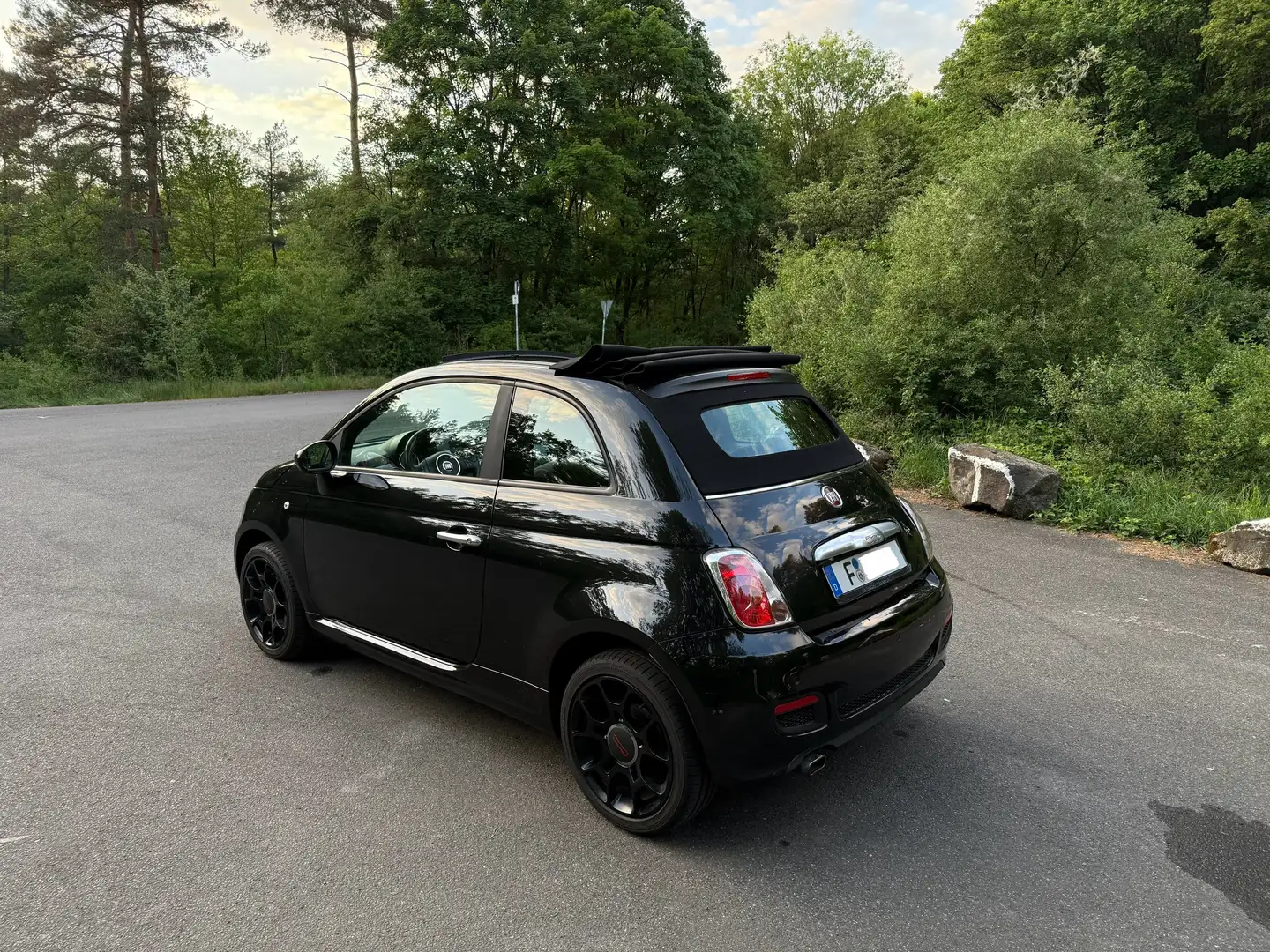 Fiat 500C 500 C 1.2 S Schwarz - 2