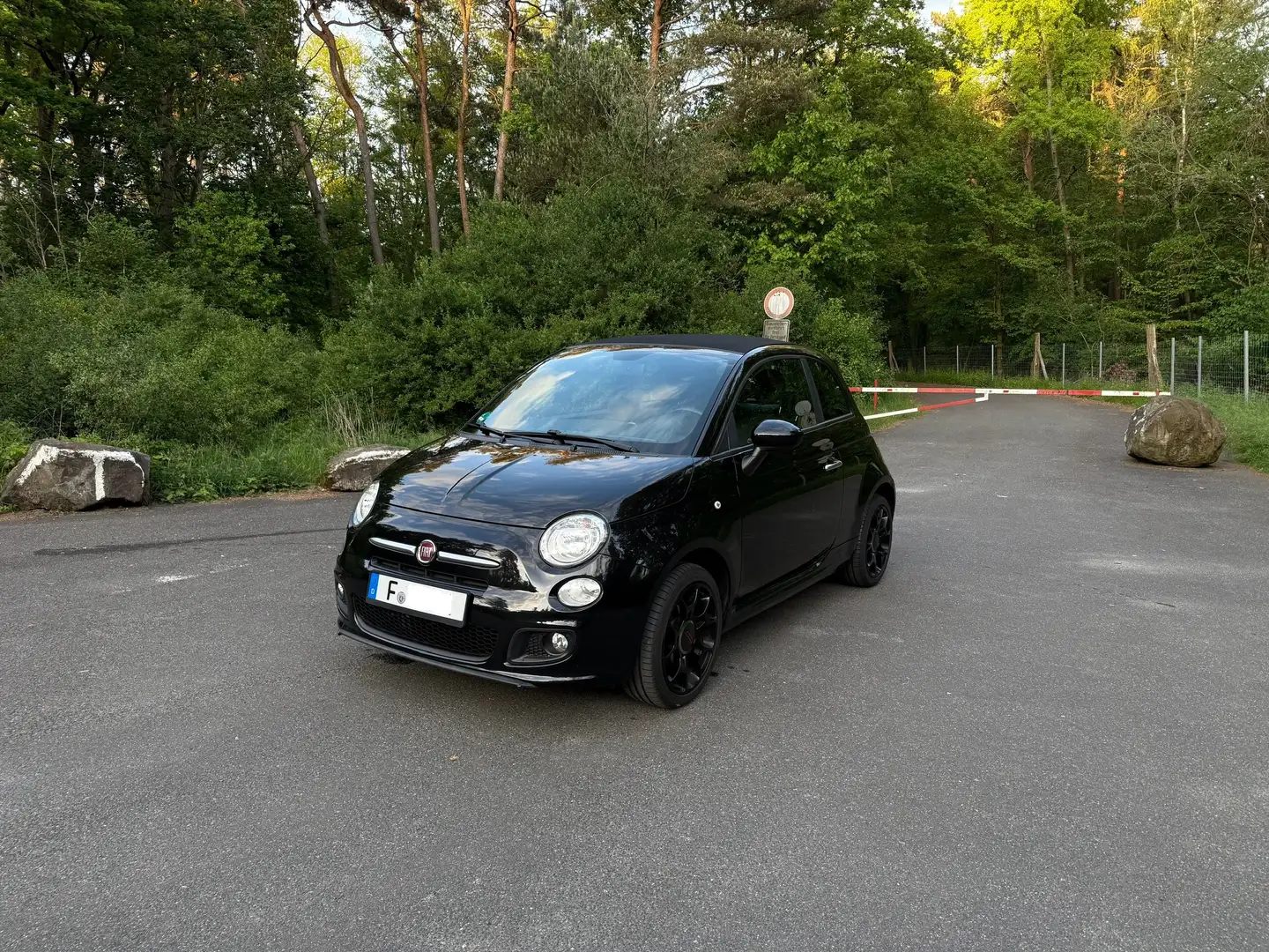 Fiat 500C 500 C 1.2 S Schwarz - 1