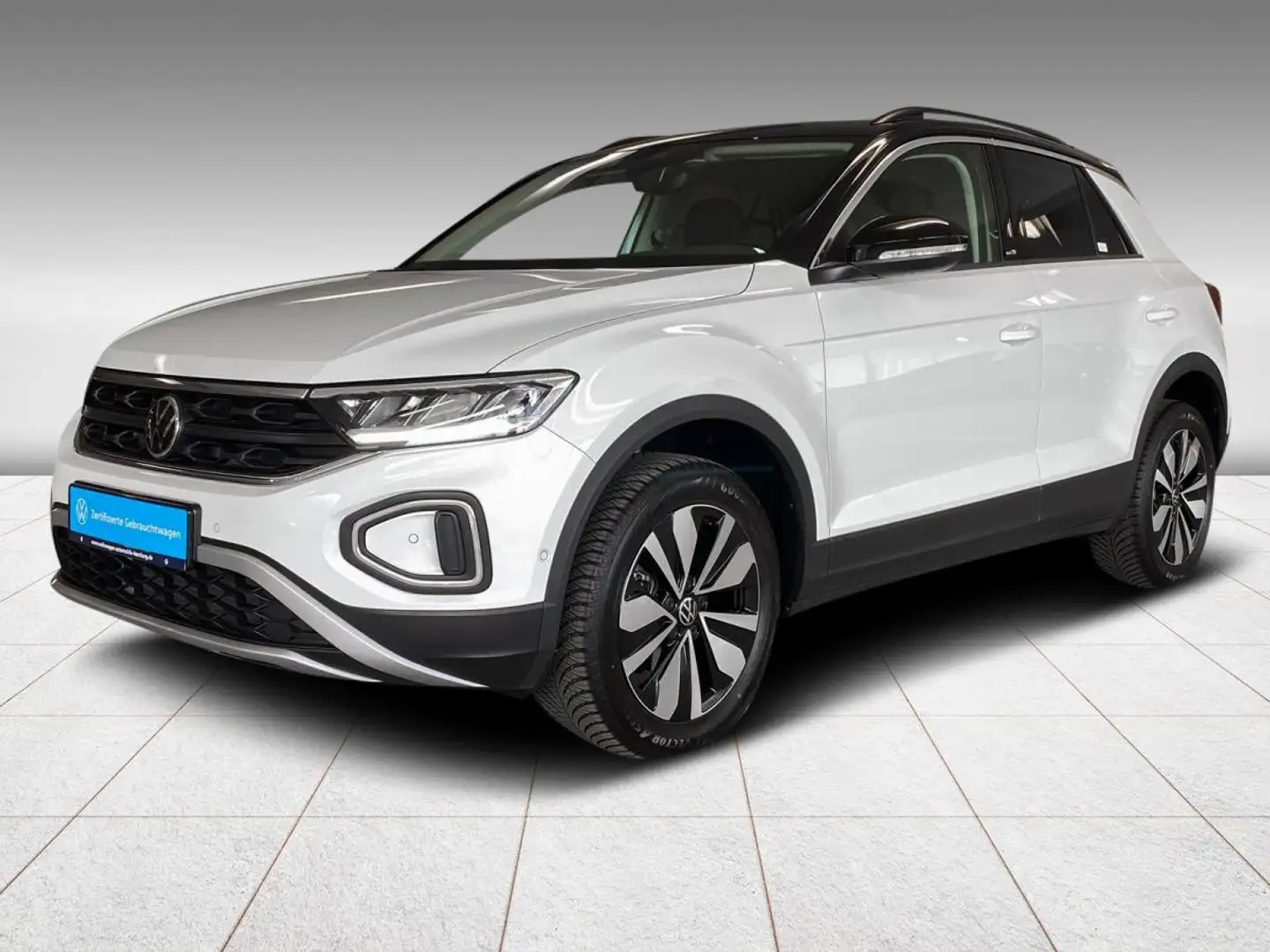 Volkswagen T-Roc 1.5 TSI Move DSG Navi Standhzg ACC CarPlay Weiß - 1